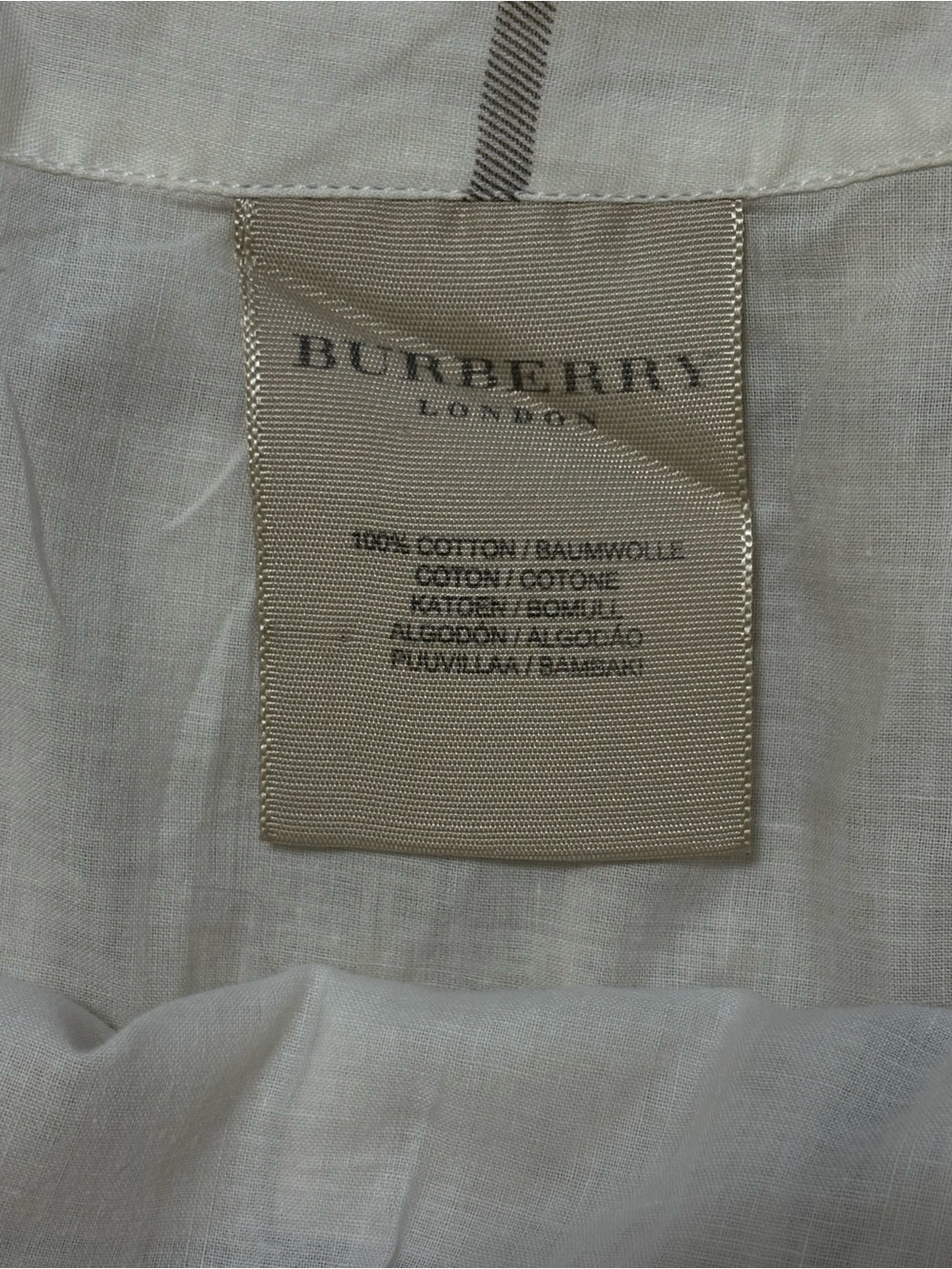 Burberry London 100% Cotton Knee Length Pleated Skirt Sz 8 Novacheck Plaid - Picture 13 of 16